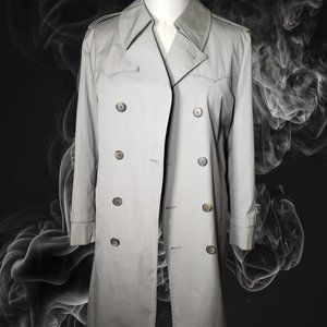 London Fog Men's Khaki Overcoat/Trench Coat - 42 Reg - Unworn Condition